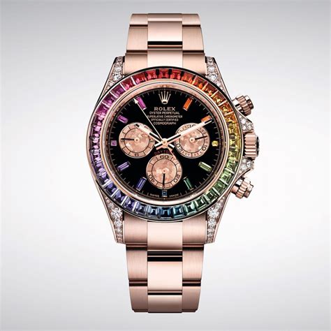 prezzo rolex arcobaleno|rolex rainbow 116595rbow.